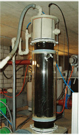  Anaerob betriebener Membran-Bioreaktor zur Reinigung von Krankenhausabwasser am Robert-Bosch-Krankenhaus, Stuttgart.