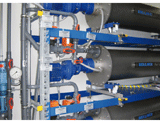 Automatisierte Filtrationsstufe des Bellmer Fine Filters.