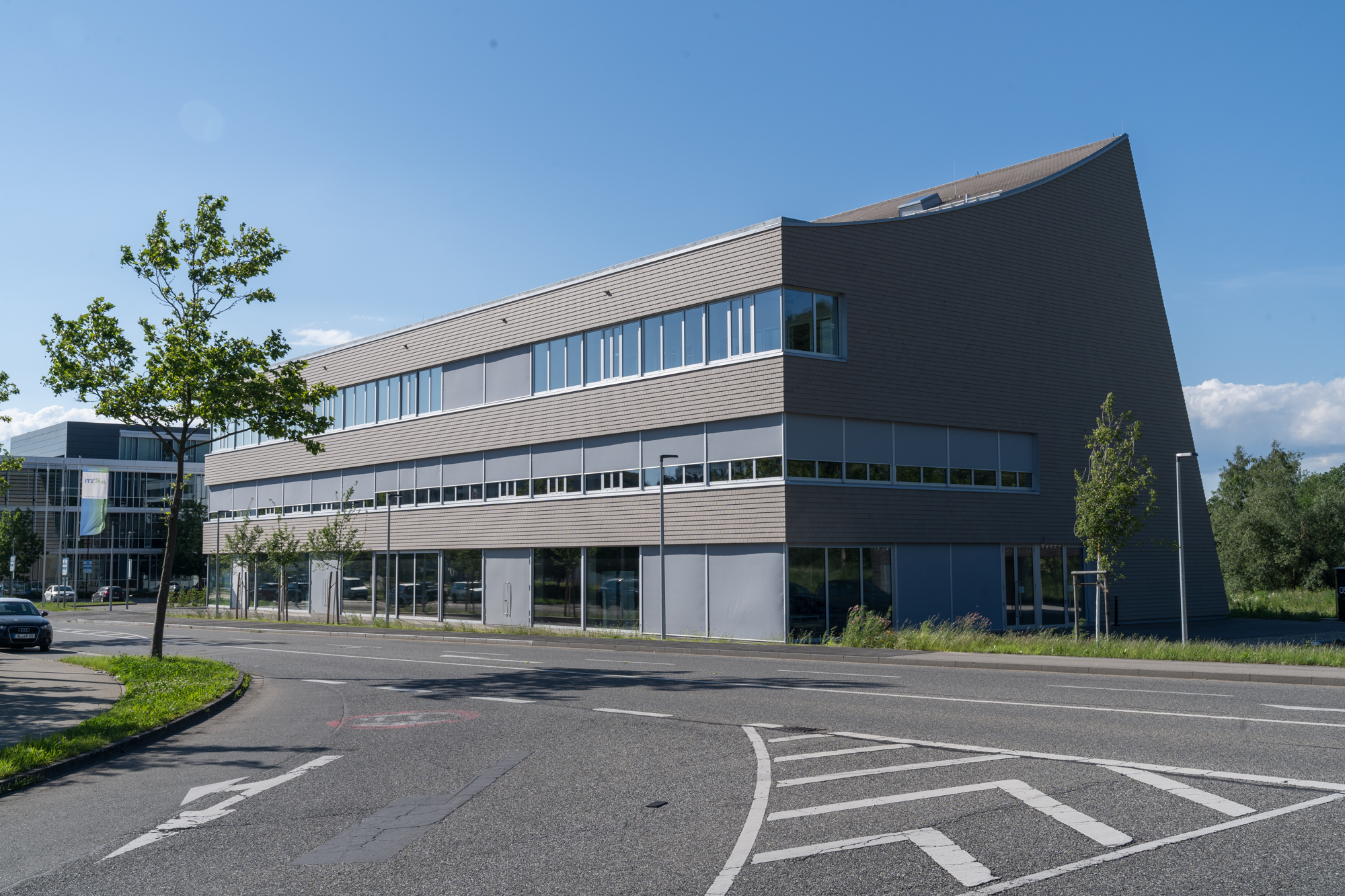 Das Gebäude des ITZ Plus in Biberach an der Riß