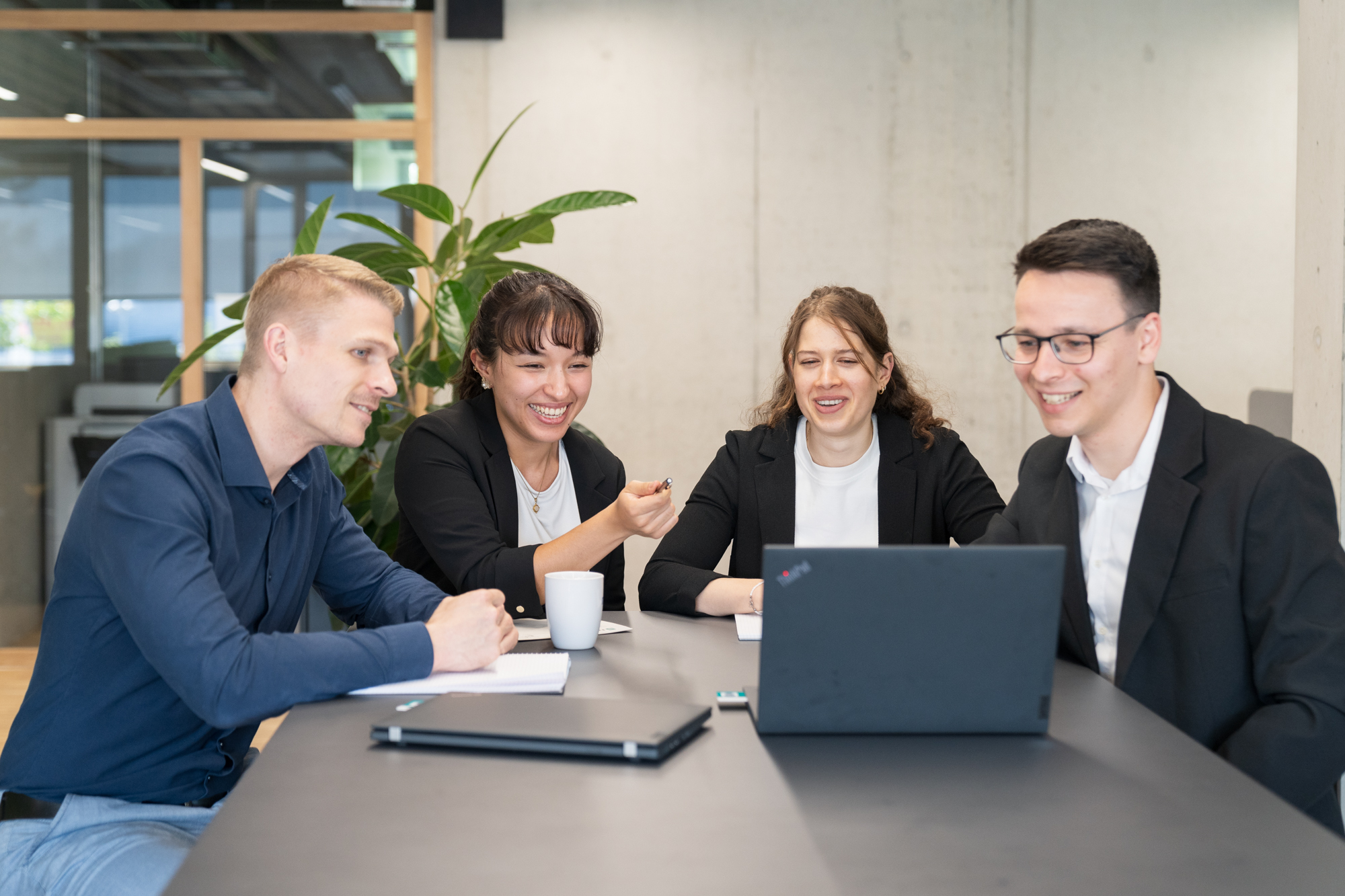 Modernes Coworking Space