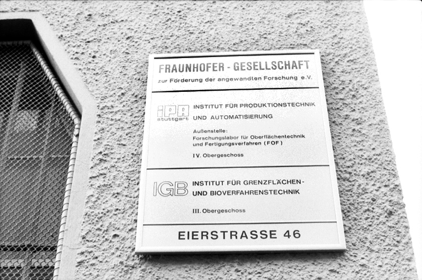 IGB Standort Eierstraße, Stuttgart
