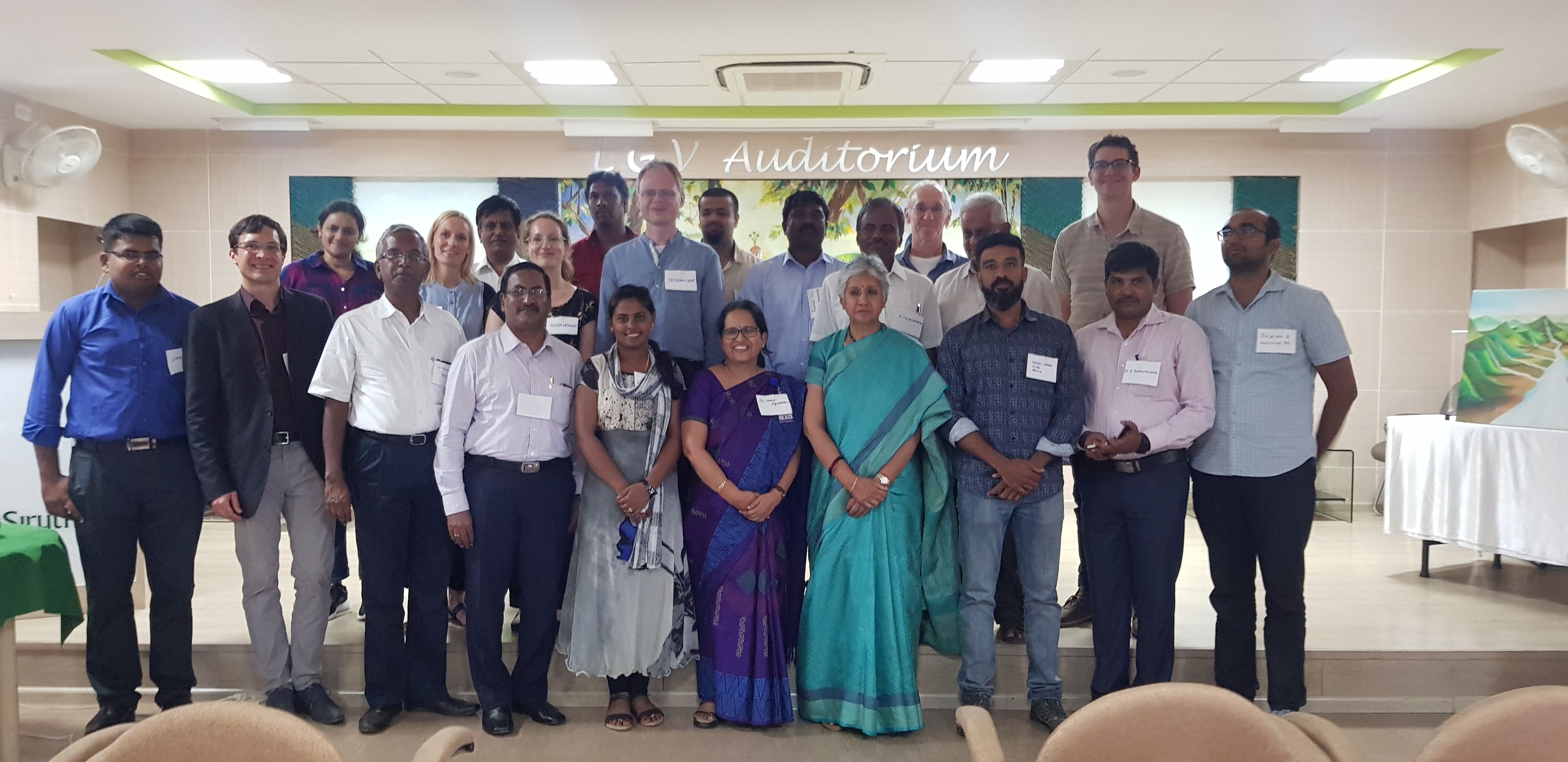 Stakeholder workshop Smart Water Future India participants of stakeholder workshop