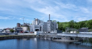 The wastewater treatment plant in Steinhäule is involved in the RoKKa project to test the transferability of bioeconomic solutions to another site. 