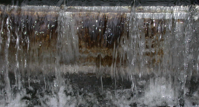 Gereinigtes Abwasser aus dem Hauptstrom