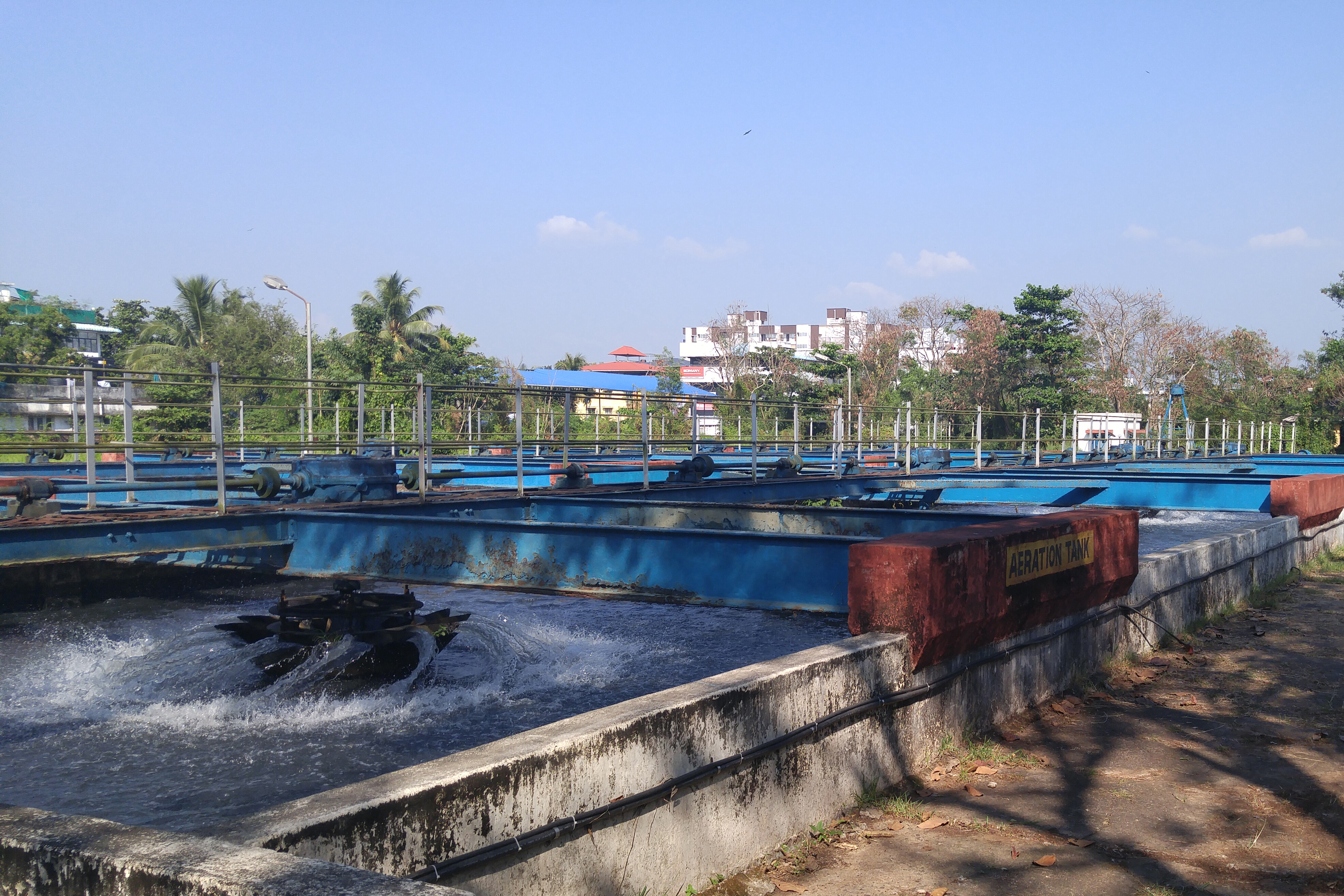 Wastewater treatment plant in Kochi