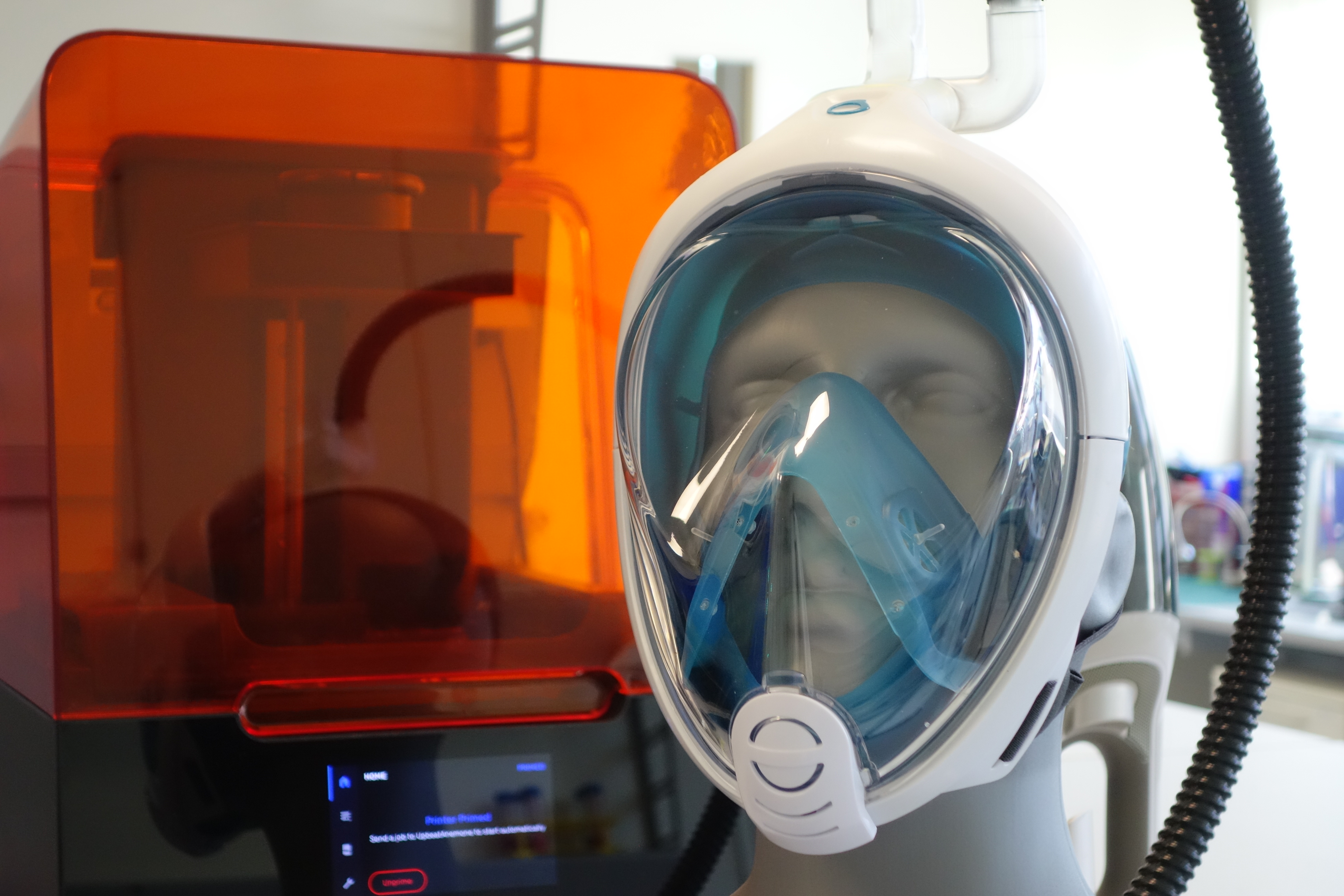 PAPR - powered air‑purifying respirator.