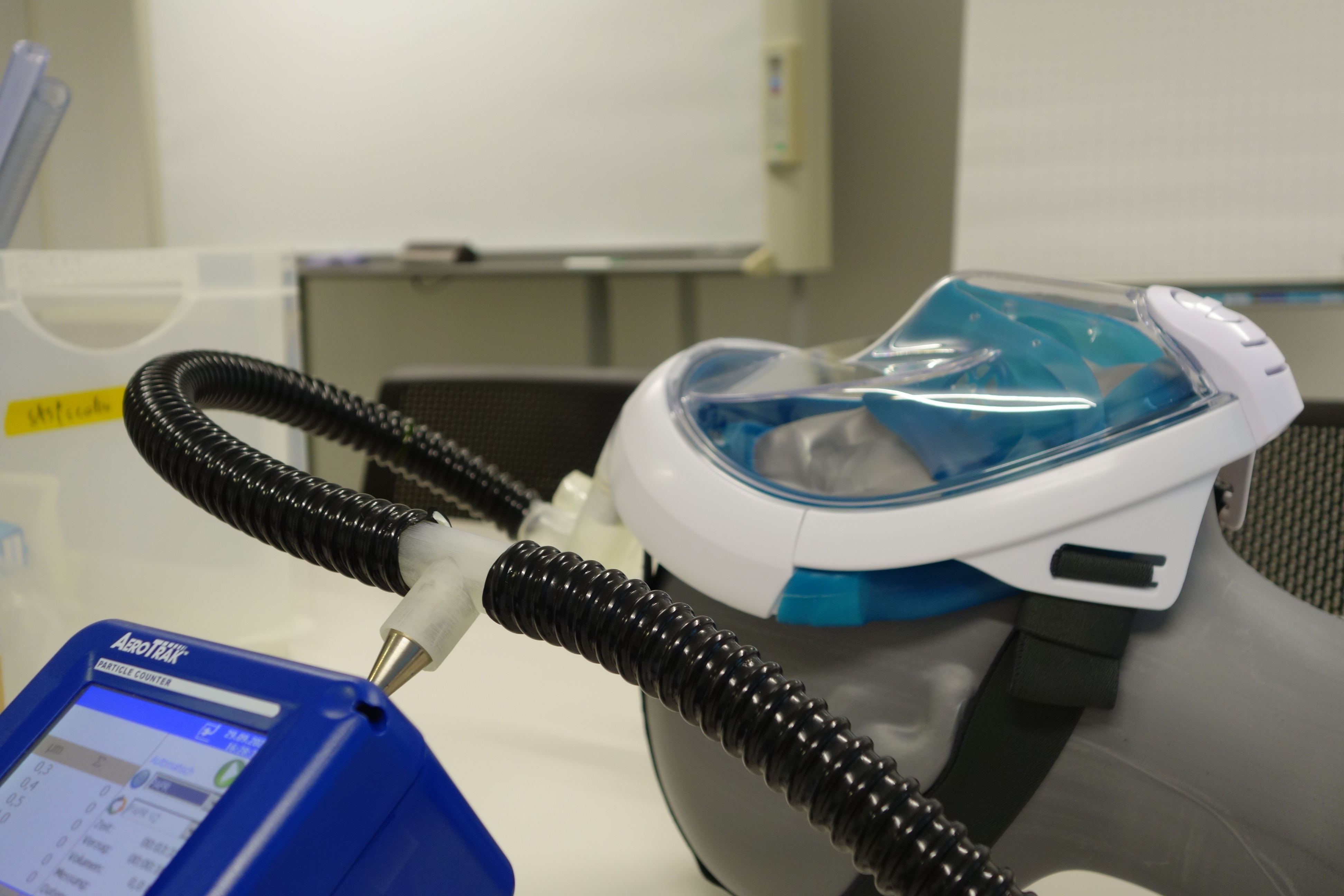 PAPR - powered air‑purifying respirator.